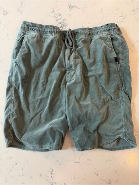 Ripcurl Washed Seafoam Green Drawstring Casual Shorts